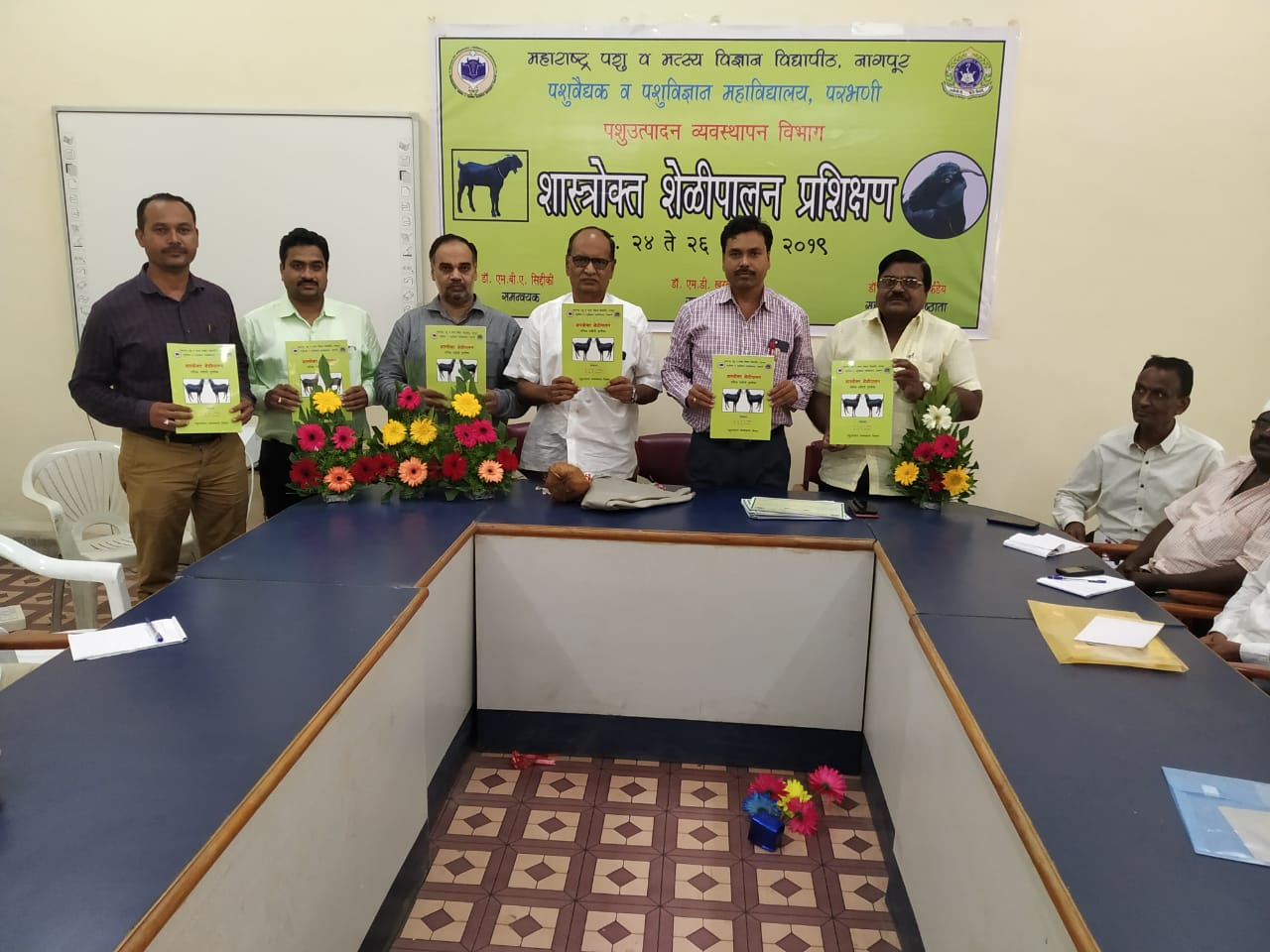Dignitaries Releasing The Technical Booklet